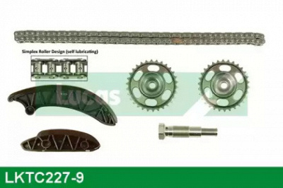 LUCAS ENGINE DRIVE lktc2279 -  Комплект цели привода распредвала